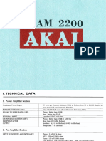 Akai Am-2200 Schematics
