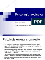 Psicología evolutiva 2021