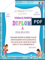 Diploma Preescolar Editable Muestra 6