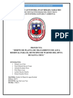 PROYECTO DE DISEÑO DE PTAR Calculo