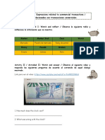 Topic / Tema: Expressions Related To Commercial Transactions / Expresiones Relacionadas Con Transacciones Comerciales