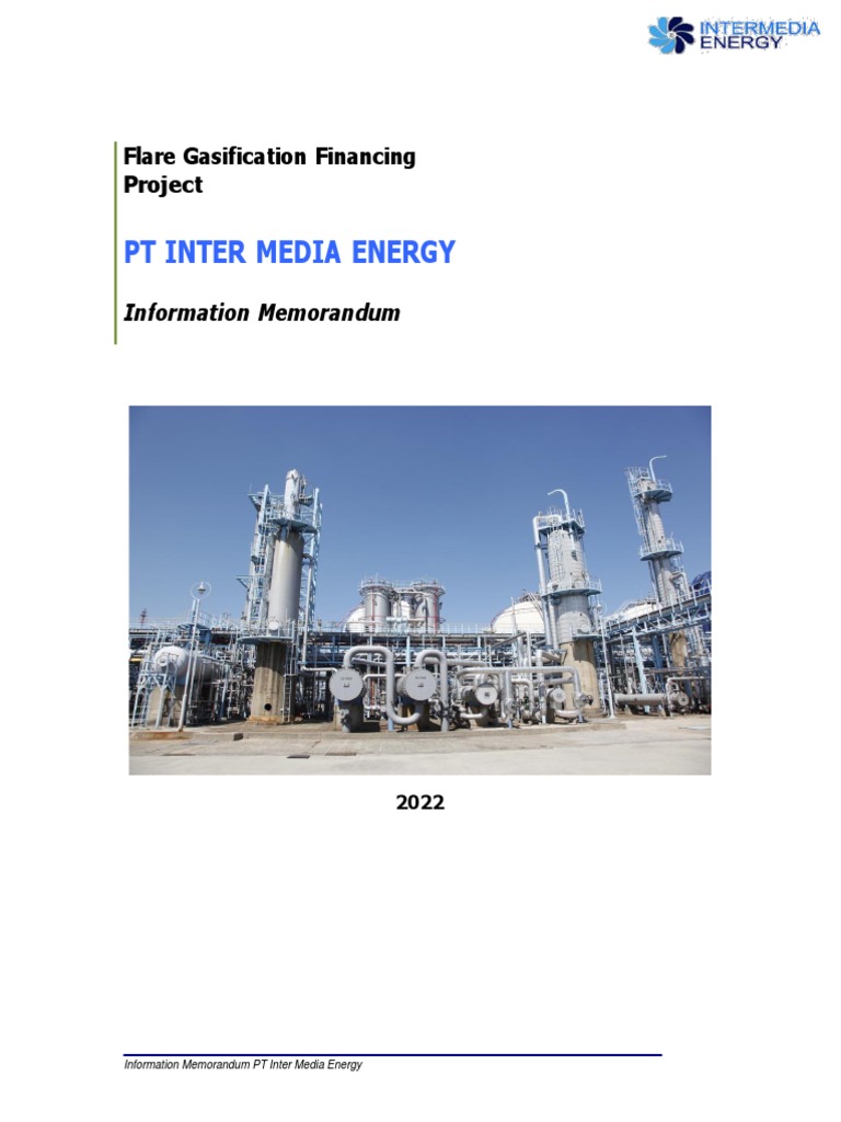 IM Intermedia Energy Gas Plan Project 2022 Feb PDF Combustion