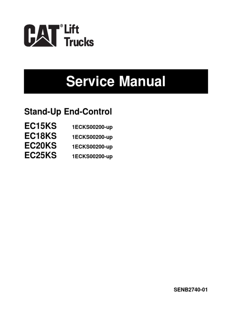 Service Manual Lift Trucks PDF Forklift Truck