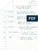 Solutions Chemistry