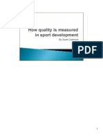 Sport Development Quality Mark