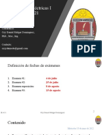 Máquinas Eléctricas I - Determinación de Los Componentes de Un Transformador Real