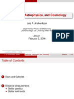 Astronomy, Astrophysics, and Cosmology: Luis A. Anchordoqui