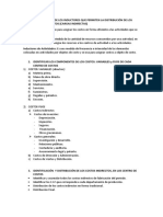 Identificación y distribución de costos indirectos