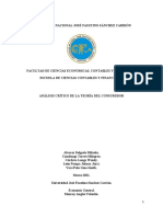 Analisis de La Teoria Del Consumidor