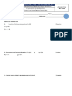 Evaluación 1 Matemática 2