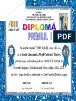 DIPLOMA CDIdei in Carti - Scoala.2022. TOMA