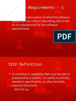 Software Requirements Overview