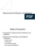 Requirements Verification and Validation: SEG3101 (Fall 2010)