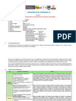 3 Experiencia de Aprendizaje Integrada 5a.