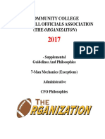 Community College Football Officials Association (The Organization)