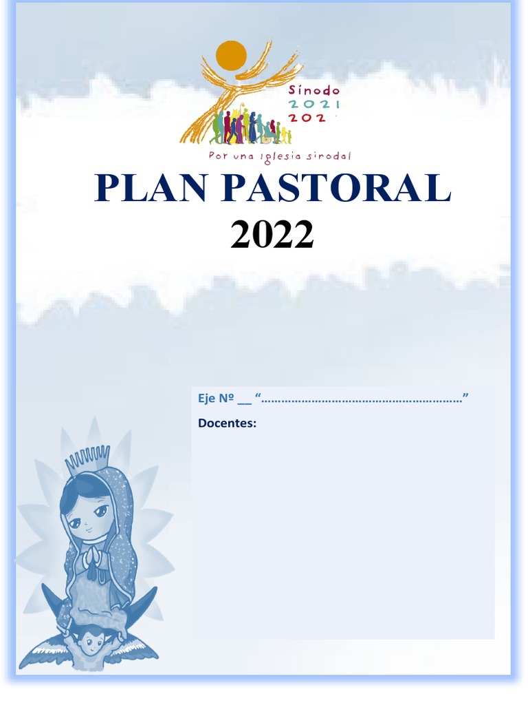 Esquema de Plan Pastoral 2022 | PDF | Iglesia Católica | eucaristía