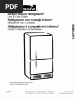 Download Kenmore 596 Ref Ridge Rat Or Manual by jmartens8855 SN58108994 doc pdf