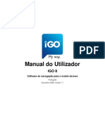 iGO8 R3 PDA User Manual Portuguese