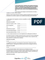 Modelo Declaracion Jurada Covid-19 - Andis 2021 0