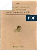 Tratado Do Desespero e Da Beatitude André Comte Sponville