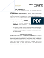 Escrito de Constitución de Defensa Técnica y Solicitud de Copias Ante Fiscalía