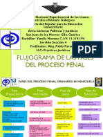 Flujograma FASES DEL PROCESO PENAL YAMILA MORENO 3ER AÑO SECCION 4 P.JURIDICAS