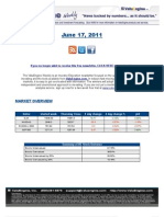 ValuEngine Weekly Newsletter June 17, 2011