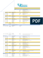 MPV Congress Schedule - Time Speakers