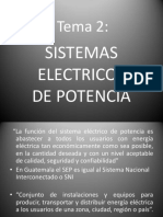 Tema2 - JB - ESQUEMA DE UN SISTEMA ELECT. DE POTENCIA