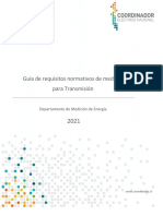 Guía de Requisitos Normativos de Medidas para Transmisión