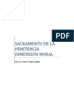 Sacramento de La Penitencia Dimensión Moral