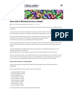 Hora-Aula É Diferente Da Hora-Relógio - Como Calcular - Educatio - PDF Aaa