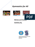 Gymnastics For All: Regulations Manual