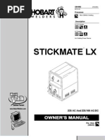 Download Stickmate 235 AC  235 ACDC Owners Manual by Hobart Welding Products SN58111934 doc pdf