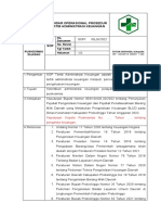 SOP - GLAGAH - TERTIB ADMINISTRASI KEUANGAN PUSKESMAS