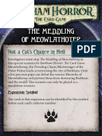 The Meddling of Meowlathotep: Not A Cat's Chance in Hell