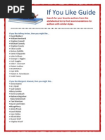 Download If You Like Author List by Garage Sale SN58112802 doc pdf