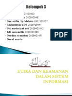 Etika Dan Keamanan Dalam Sistem Informasi