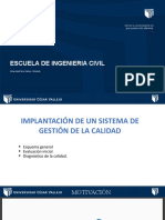 Sistema de Gestión de Calidad Escuela de Ingeniería Civil