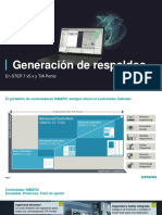 Generación de Respaldos Step 7 y TIA Portal