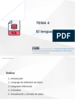 Tema-4 - El Lenguaje SQL