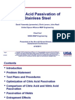 Nasa Passivation Test