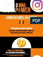 INSTAPOWER - DIA 3 (Con Cuaderno de Ejercicio)