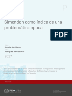 Tesis Doctoral Simondon