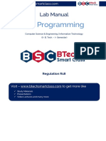 C++ Programming Lab Manual R18 JNTUH