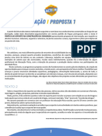 Proposta 01 - A PRÁTICA DE ESPORTE NA CONSTRUÇÃO DA CIDADANIA