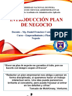 Diapositivas Introduccion Al Plan de Negocio