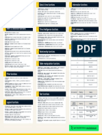 Power BI For Business Intelligence DAX Cheat Sheet: 3 Comparison Operators Meaning
