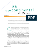 ALCOCER 2007. Agua Epicontinental México