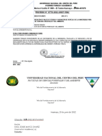 Autorización de Viaje de Estudios A Madre de Dios FC Forestales - Dga